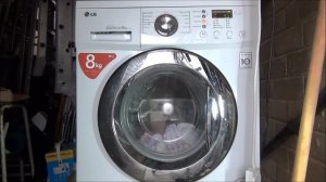LG F1222TD Direct Drive Washer : Cotton 95 Intensive Mini load