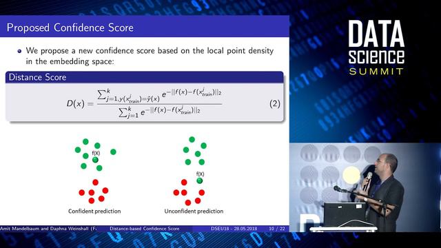 Distance-based Confidence Score for Neural Network Classifiers - Amit Mandelbaum смотреть онлайн