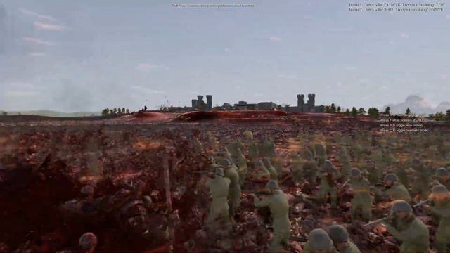 WW2 US army help the JEDI knights to conquer the castle | ultimate Epic Battle Simulator 2 - UEBS смотреть онлайн