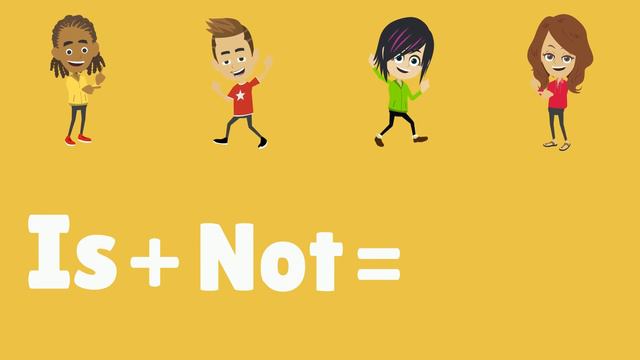 Negative CONTRACTIONS! (FUN Grammar Lesson for KIDS!) смотреть онлайн