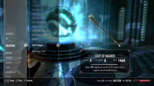 Skyrim Special Edition- College Of Winterhold Questline.