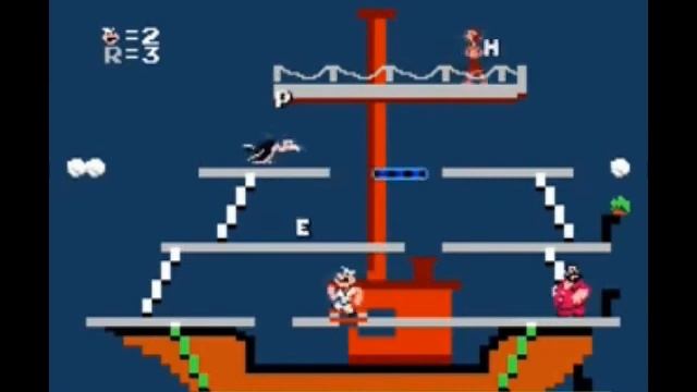 Popeye NES - Video Game Review