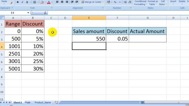 Vlookup formula in excel with example | E Education Lab смотреть онлайн