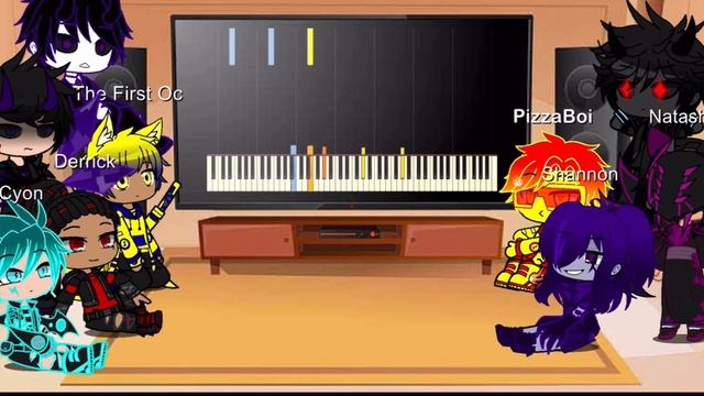 My Ocs react to RUSH E| Gacha Club смотреть онлайн