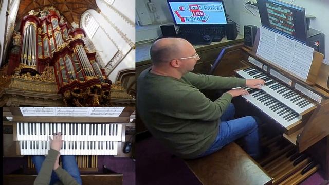 PIPE ORGAN COVER: KILLING ME SOFTLY ~ by Martijn Koetsier смотреть онлайн
