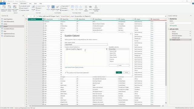 Power BI: Changing The Data Type of a Custom Column Using the M Language смотреть онлайн