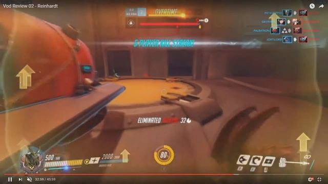 Let's Git Gud | Overwatch VoD Review | Reinhardt #4 смотреть онлайн
