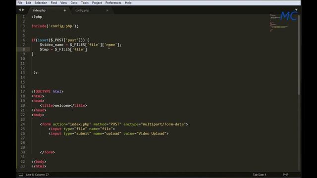 How to upload any file on database use php html sql css(2019) Life Toor смотреть онлайн