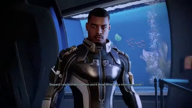 Mass Effect Legendary Edition: Mass Effect 2, Jacob Romance Scene. смотреть онлайн