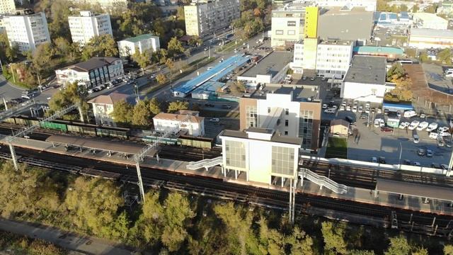 Немного Второй Речки в районе Автовокзала, взгляд со стороны | Владивосток | 4k смотреть онлайн