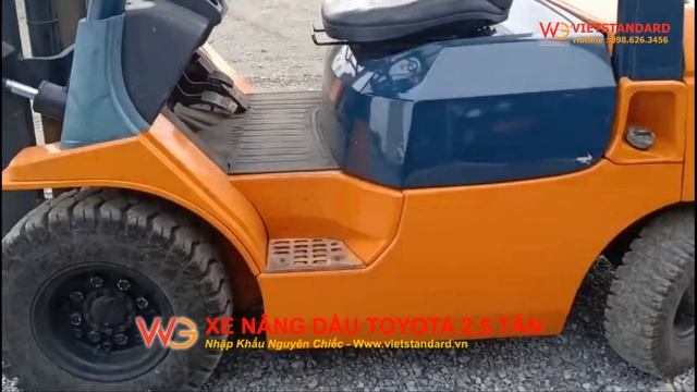 Video Giới Thiệu Xe Nâng Dầu Toyota 2,5 tấn - Kho Bãi Toàn Quốc смотреть онлайн