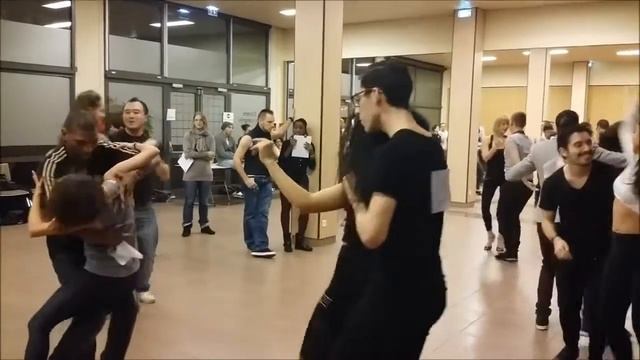 2éme tours social Bachata contest LLBK 2015 смотреть онлайн