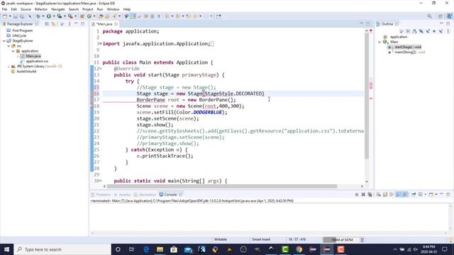 Stage | JavaFX GUI Tutorial for Beginners смотреть онлайн