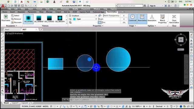 Using the Hatch command and Editing hatches in autocad 2018 смотреть онлайн