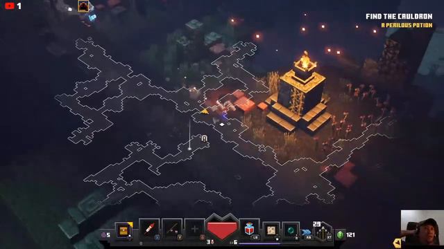 Live Gaming Minecraft Dungeons - Playthrough смотреть онлайн