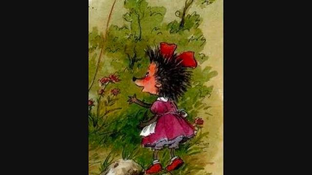 Диафильм Жили были Ёжики смотреть онлайн