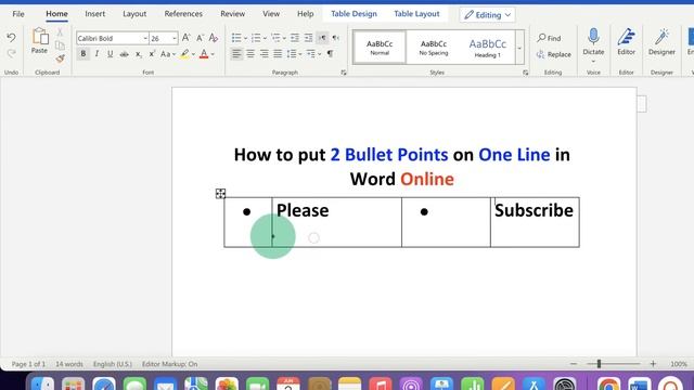 How to Put 2 Bullet Points on One Line in Word - [ Online ] смотреть онлайн