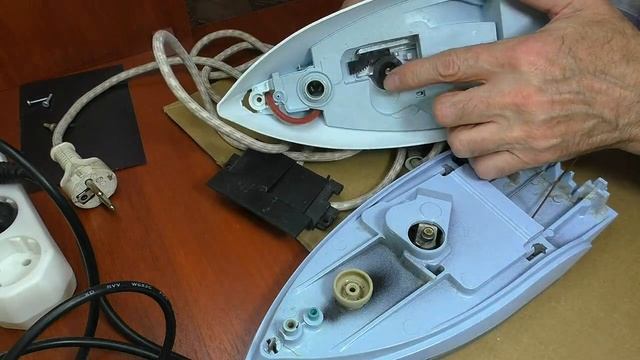 Как отремонтировать утюг? Непонятная поломка утюга. Ремонт. смотреть онлайн