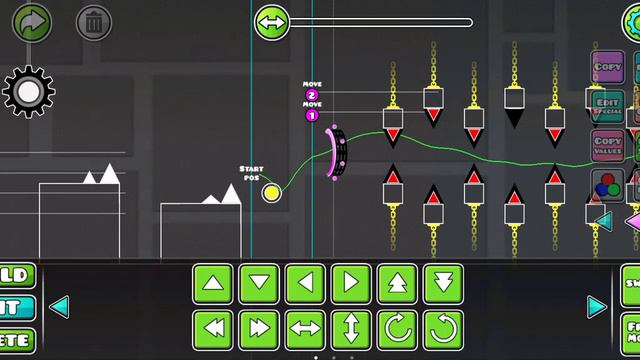 как сделать самый красивый уровень в Geometry Dash