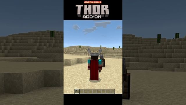 Thor ADDON for Minecraft Bedrock 1.20.40 смотреть онлайн