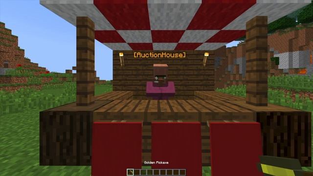 How to sell your items in Minecraft with NPC Auctions Plugin смотреть онлайн