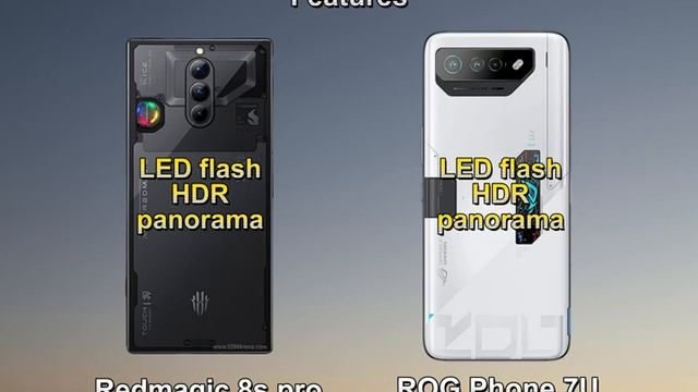 Red Magic 8s pro vs ROG phone 7 Ultimate смотреть онлайн