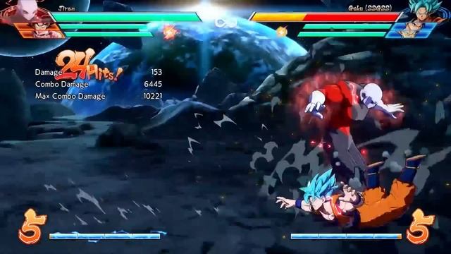 Dragon Ball FighterZ - JIREN 100% Combo Tutorial - Easy! смотреть онлайн