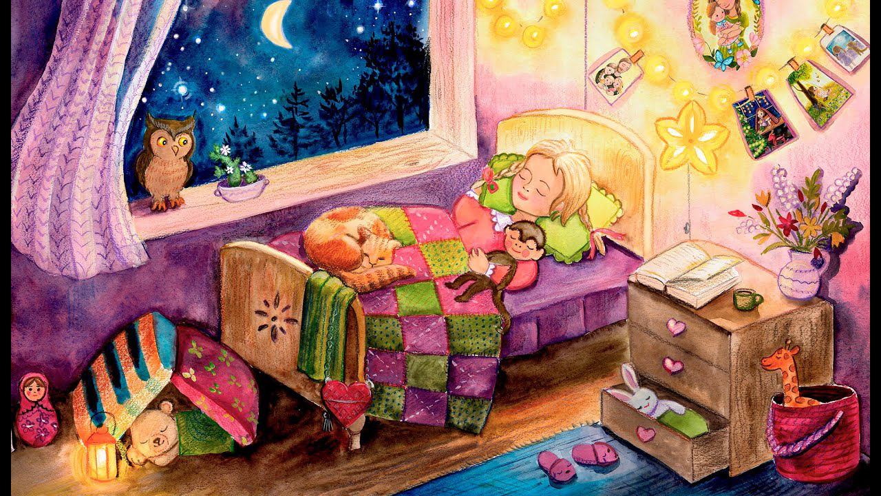 Сон приходит на порог. История из альбома "Сказки нашего детства". Подробности в описании. смотреть онлайн