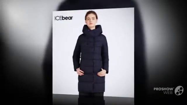 Одежда с AliExpress - женская зимняя куртка ICEbear смотреть онлайн