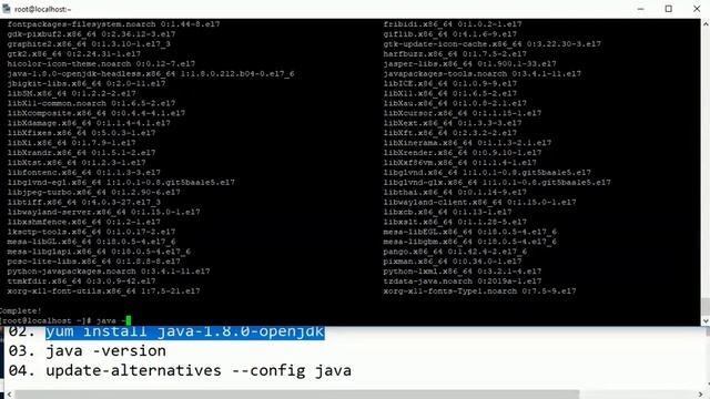 How to install java 1.8 CentOS7 Fedora Redhat смотреть онлайн