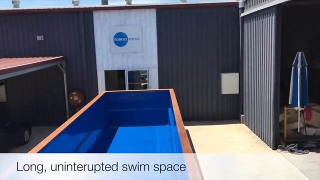 Обзор бассейна Robust Pools изготовленный из морского контейнера 40 фут