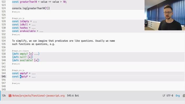 Functional JavaScript Tutorial #6 - What are predicates? смотреть онлайн