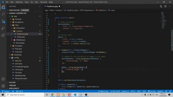 Laravel Livewire Tutorial: Intervention Image for Laravel - File Upload Continuation (part 7)