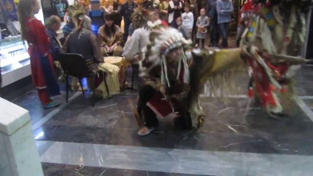 Открытие выставки «Североамериканские индейцы» 07.10.2015. - 3-я часть смотреть онлайн