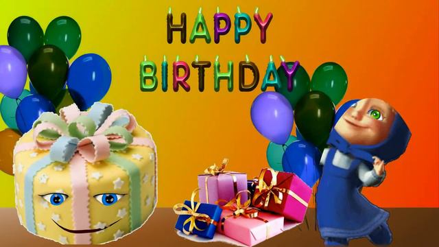 Бесплатно Футаж Happy Birthday смотреть онлайн