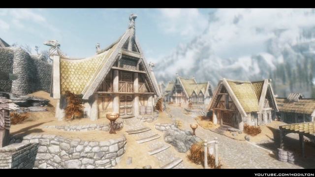 TES V - Skyrim Mods: aMidianBorn Whiterun смотреть онлайн