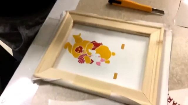 multi color reverse canvas with Oracal 651 and Siser easyweed смотреть онлайн