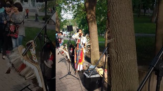 Ессентуки парк 2016 г. Индейцы в городе)) смотреть онлайн