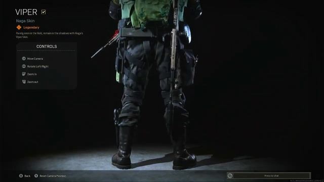 Call Of Duty Warzone/Cold War Battle Pass Naga Viper Operator Skin смотреть онлайн