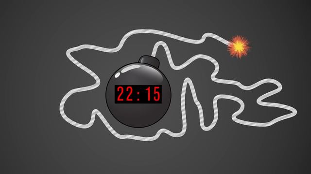 45 Minute Timer BOMB 💣 With Giant Bomb Explosion