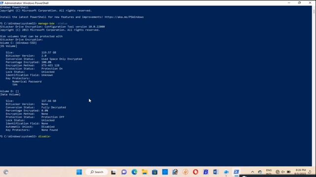 How To Remove BITlocker ENCRYPTION In windows 11 смотреть онлайн