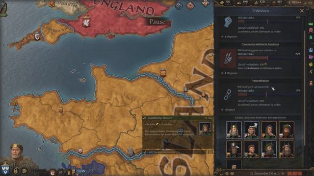 Lets Play Crusader Kings 3 - Großreich Franzien #70 (Deutsch Gameplay Tut) смотреть онлайн