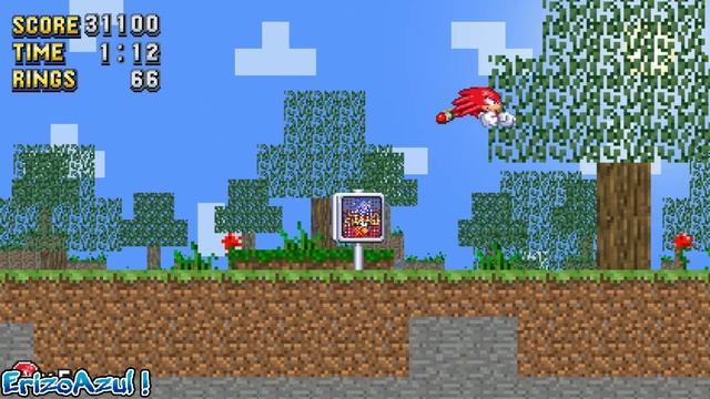 Sonic in Minecraft 2D Full Demo All characters смотреть онлайн