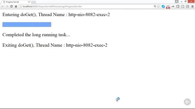 67-Demo Asynchronous Processing in Servlets смотреть онлайн