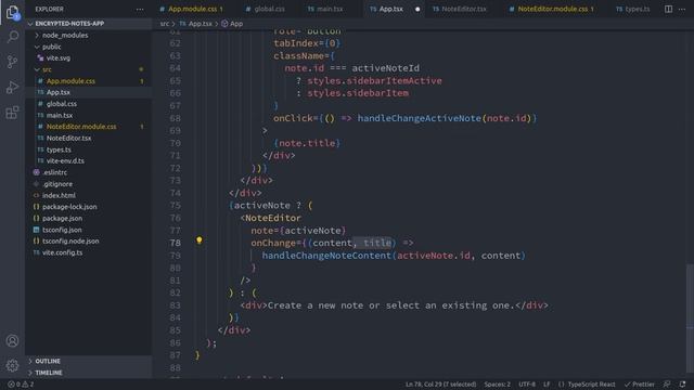 Encrypted Notes App Tutorial for Beginners | React.JS + TypeScript смотреть онлайн