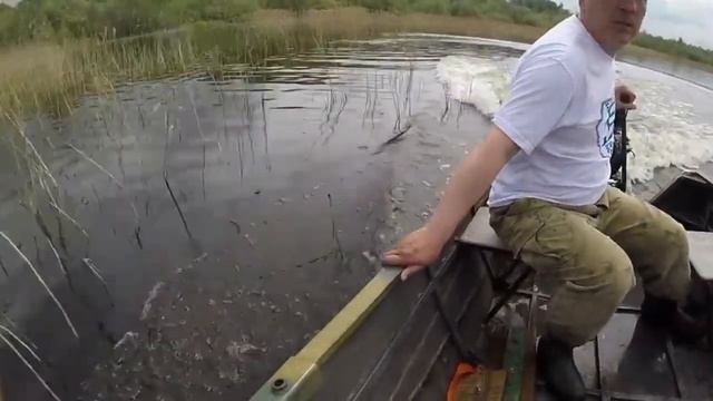 Лодочный мотор-болотоход / ШОКавто