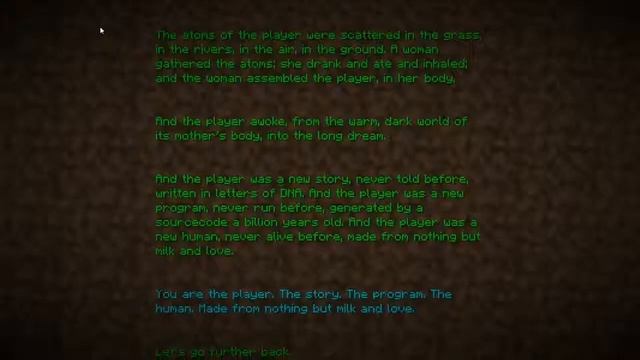 Minecraft Credits In End смотреть онлайн