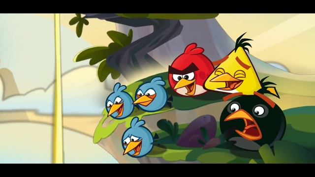 Angry Birds Reloaded Cutscene - When Birds Fly (Android Port) смотреть онлайн