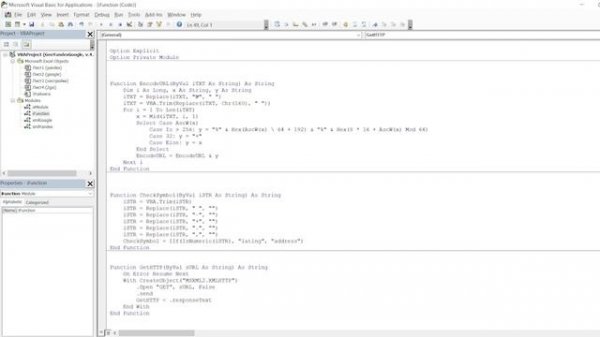 Геокодирование в Excel через API и VBA