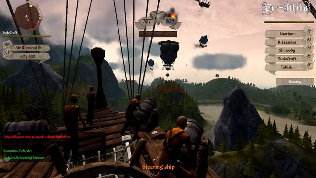 Air Buccaneers HD - Devs vs Fans 9th of Feb 2012 - Battle 5 on Hamyjarvi (Forest Map) Again смотреть онлайн